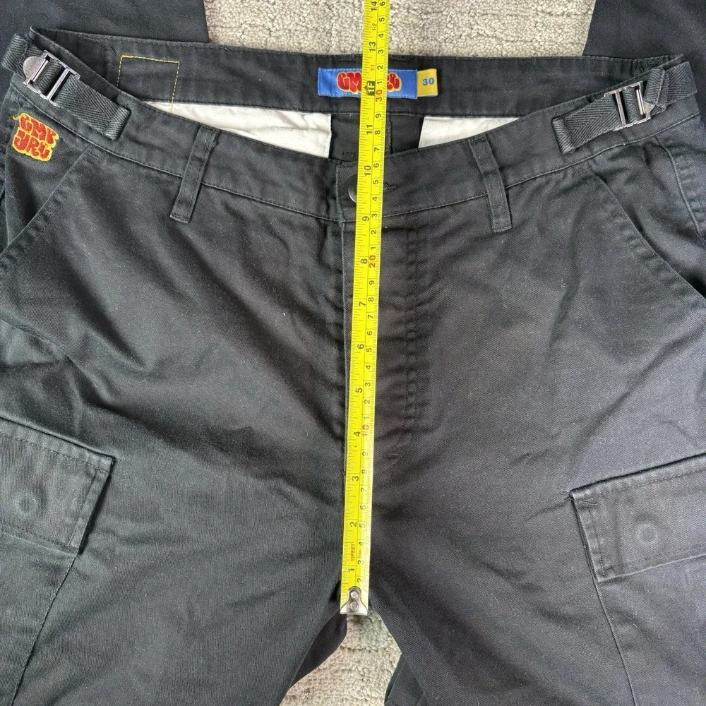 Empyre Cargo Pants 30 Baggy Carpenter Double Knee Belted Relaxed Mens Skate